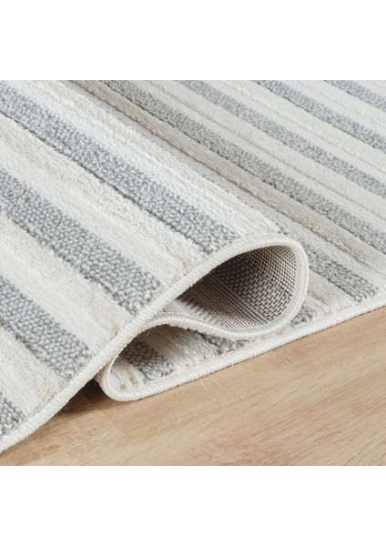 7/24 Sahara Emma Gri 120x180 cm Salon Mutfak Halısı Yolluk Kilim modelleri