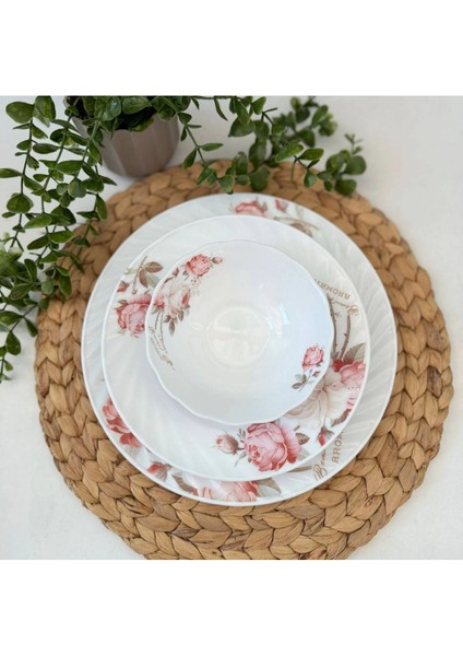 24 Parça Opal Yemek Takımı 6 Kişilik fiyatları