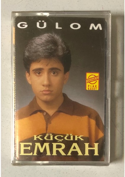 Küçük Emrah Gülom Kaset (Jelatininde Sıfır Orjnal Dönem Baskı Kaset)