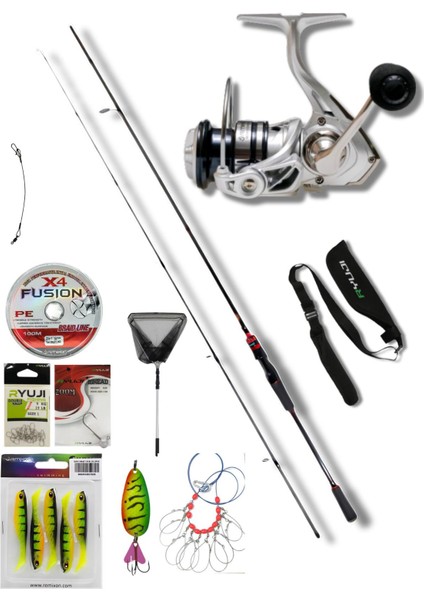 Luna 2.10M 4-30 gr - Metalm 3000 Spin Set