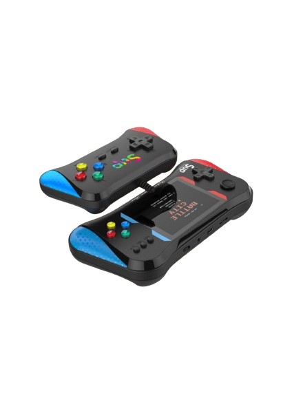 500 Oyun Retro Sup Konsolu X7M 3,5 Inç Ekran Video Oyunları Hd/av Çıkışı Taşınabilir Mini Gamepad