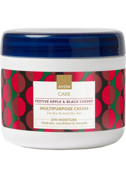 Care Festive Elma ve Siyah Kiraz İçeren Nemlendirici Çok Amaçlı Krem 400 ml