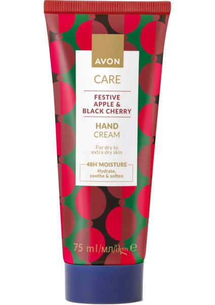 Care Festive Elma ve Siyah Kiraz İçeren Nemlendirici El Kremi 75 ml