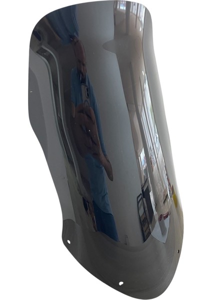 Honda Cbf 150 Ön Siperlik Tur Camı Siyah ( 50 Cm )