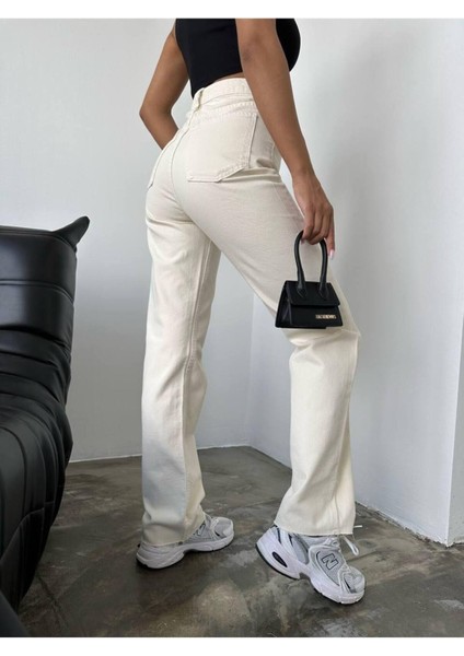 Penolope Kadın Krem Kot Pantolon fiyatları