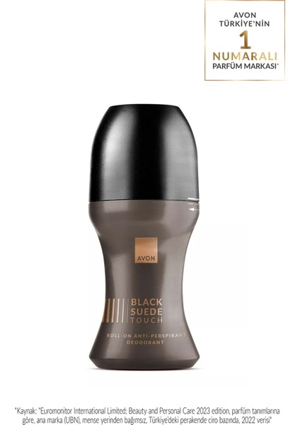 Black Suede Touch Erkek Roll On 50 Ml.