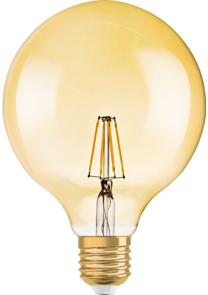 LED Globe Flament 4W Gold