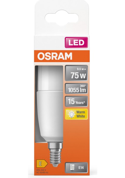 LED Stıck 9W E14