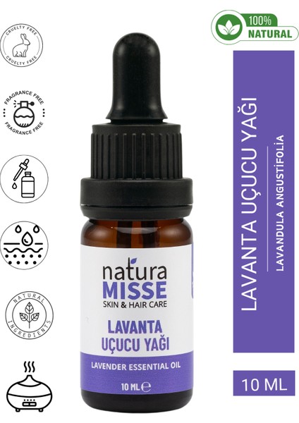 NaturaMisse Lavanta Uçucu Yağı %100 SAF DOĞAL