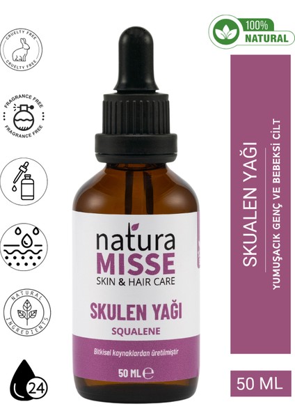 Squalene Yağı 50 Ml - Antiaging Etki- Skualen