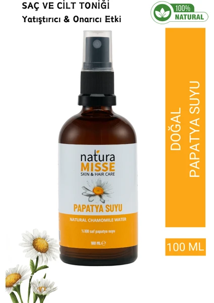 NaturaMisse Papatya Suyu 100 ml Doğal Tonik- Yatıştırıcı Etki