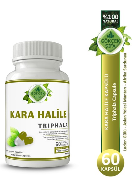 Karahalile Kapsül (TRİPHALA CAPSULE)