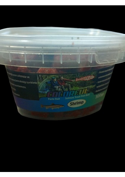 Baitbond - Colorful Alabalık Yem Hamuru - Boili 300GR - Çilekli fiyatları