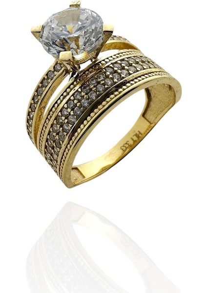 Twin Tektaş Alyans Ikili Günlük 8 Ayar Altın Yüzük fiyatları