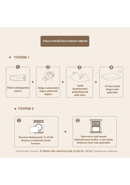 2 Adet Kırlent Iç Yastık Ultrasonic Dikiş - Silikon Dolgulu (8 Farklı Ebat Seçeneği)