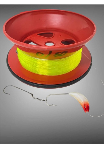 Glow Zokalı Lüfer Takımı (25GR)(FLORESAN Sarı 2/0)