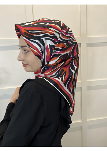Quare Rayon Tivil Eşarp Desenli Rayon Eşarp 1070