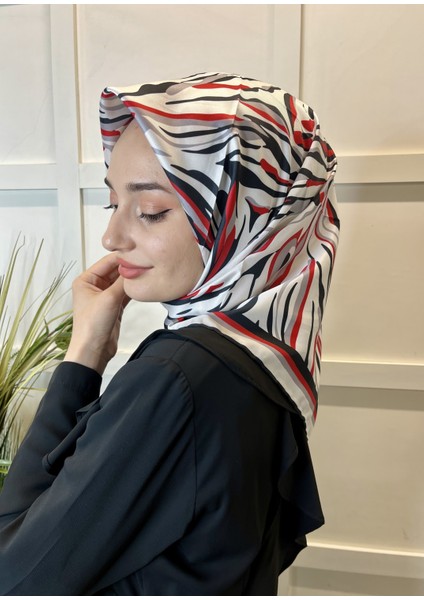 Quare Rayon Tivil Eşarp Desenli Rayon Eşarp 1070