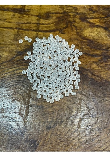 100 Adet 0,50 cm Şeffaf Plastik Boncuk fiyatları