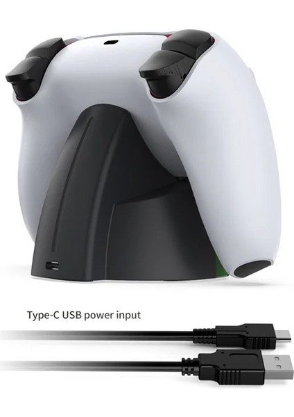 Ps5 Stand 1 Kol Şarj Istasyonu Göstergeli Dock TP5-3510