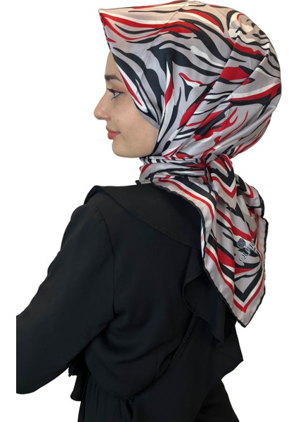 Quare Rayon Tivil Eşarp Desenli Rayon Eşarp 1070