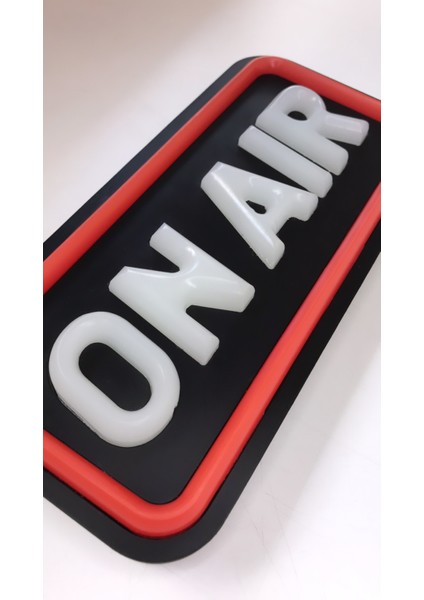 'on Aır' Işıklı Özel Tabela LED Ile Neon Görünümlü Tabela (25X12CM) fiyatları