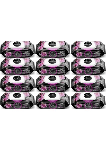 Islak Havlu Mendil 100 Yaprak Aroma Terapi 12'li Set 1200 Yaprak