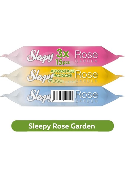 Islak Havlu Cep Mendil 15 Yaprak (48 Li Set) Rose/garden (16PK*3) 720 Yaprak modelleri