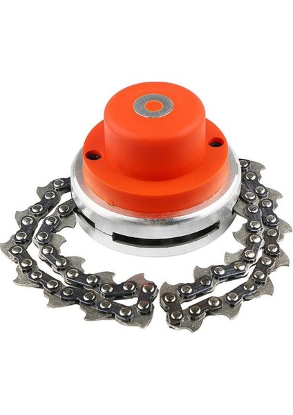 Canavar Başlık 26 mm Çap 9 Diş Zincir Uçlu Bıçkı Benzinli Motorlu Tırpan Aparat
