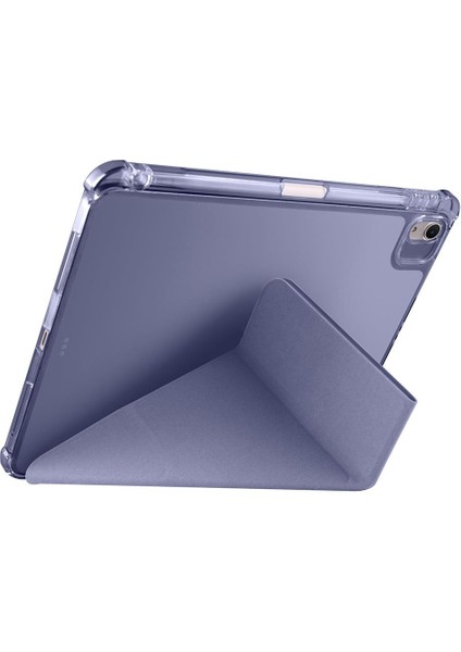 iPad Air 11 M2/M3 2024/2025 uyumlu Kılıf Kalem Bölmeli Kapaklı Trifold Standlı Akıllı Uyku Modu indirimleri