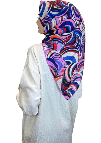 Shecarf Emproyal Desenli Pamuk Soft Eşarp 01093