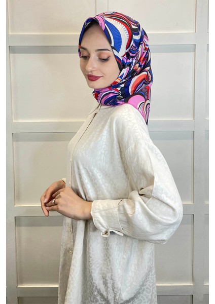 Shecarf Emproyal Desenli Pamuk Soft Eşarp 01093