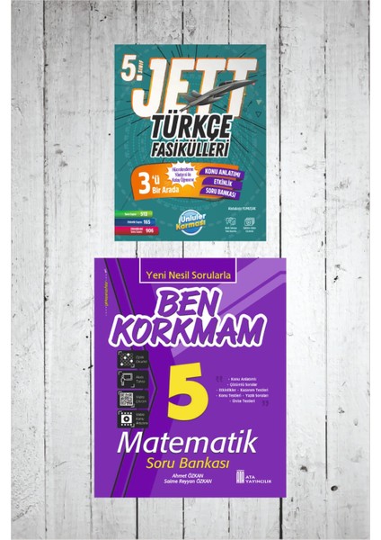 5.sınıf Ünlüler Jett Türkçe Fasikülü