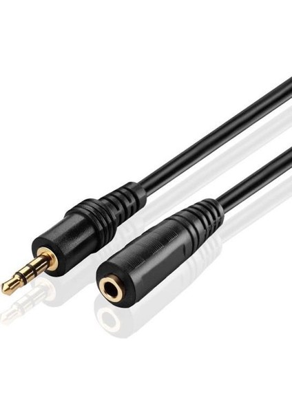 Primex Px-Aux5 5 Metre 3.5mm Stereo Ses Uzatma Kablosu, 5 Metre Kulaklık Uzatma Kablosu, 5 Metre Ses Uzatma Kablosu