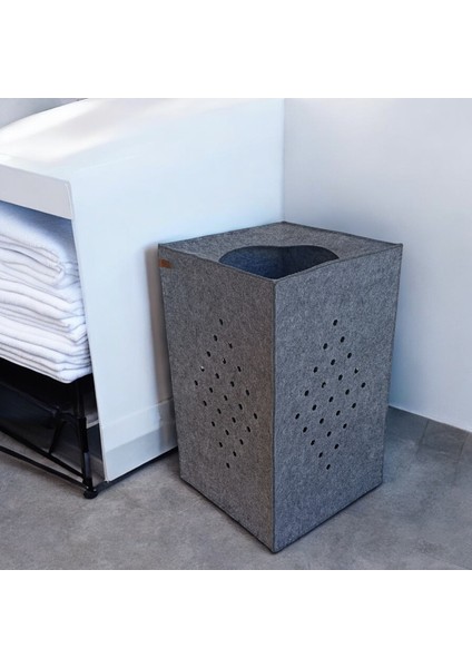 Kirli Çamaşır / Oyuncak Sepeti Keçe Organizer 3 mm / 60X36X36 cm 1. Kalite modelleri