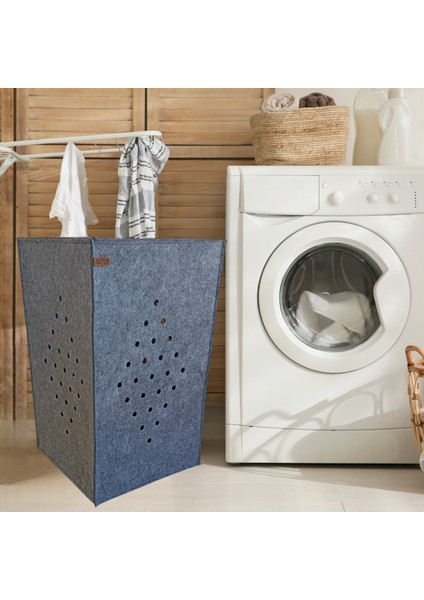 Kirli Çamaşır / Oyuncak Sepeti Keçe Organizer 3 mm / 60X36X36 cm 1. Kalite fırsatları