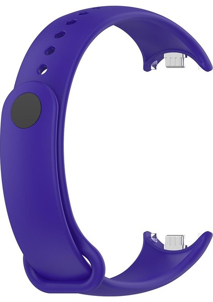 Xiaomi Mi Band 8 / 9 Uyumlu Silikon Kordon Spor Kayış Soft Jel Band Özel Pim Tasarımı