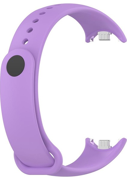 Xiaomi Mi Band 8 / 9 Uyumlu Silikon Kordon Spor Kayış Soft Jel Band Özel Pim Tasarımı