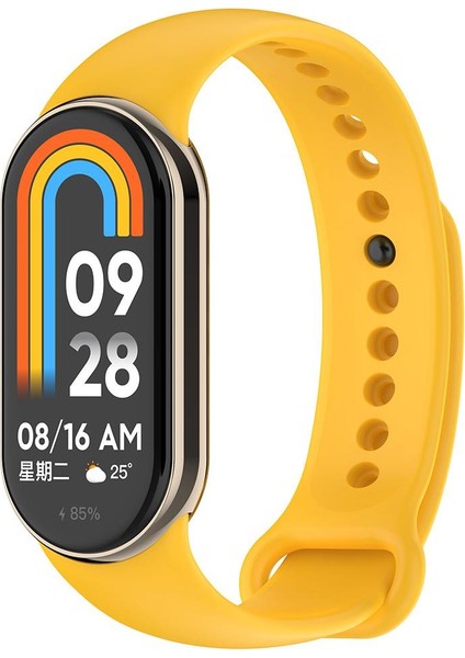 Xiaomi Mi Band 8 / 9 Uyumlu Silikon Kordon Spor Kayış Soft Jel Band Özel Pim Tasarımı fiyatları