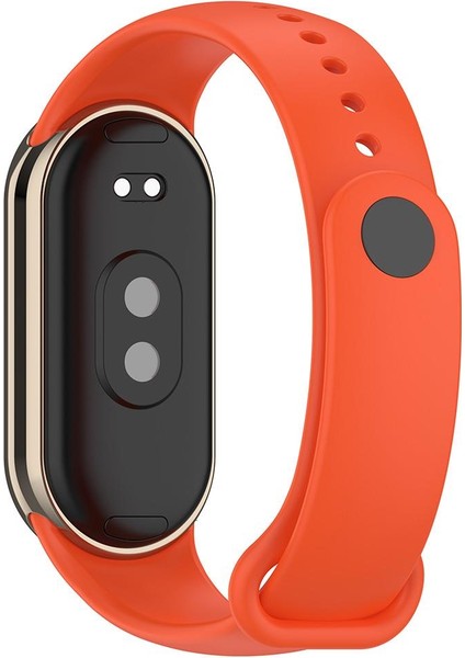 Xiaomi Mi Band 8 / 9 Uyumlu Silikon Kordon Spor Kayış Soft Jel Band Özel Pim Tasarımı modelleri