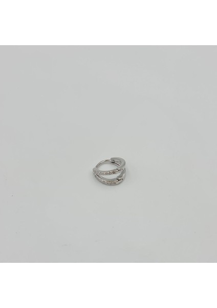 Cerrahi Çelik Taşlı Halka Küpe Tragus Helix Kıkırdak Piercing fırsatları