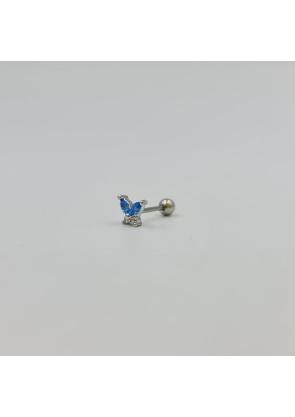Kelebek Tragus Helix Piercing Küpe modelleri