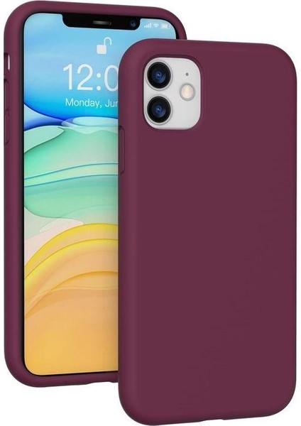 iPhone 12 Pro Uyumlu Rubber Silikon Kılıf