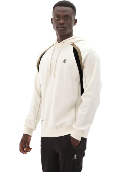 A10189292208010 Erkek Sweatshirt Beyaz