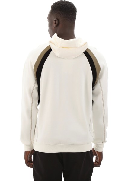 A10189292208010 Erkek Sweatshirt Beyaz
