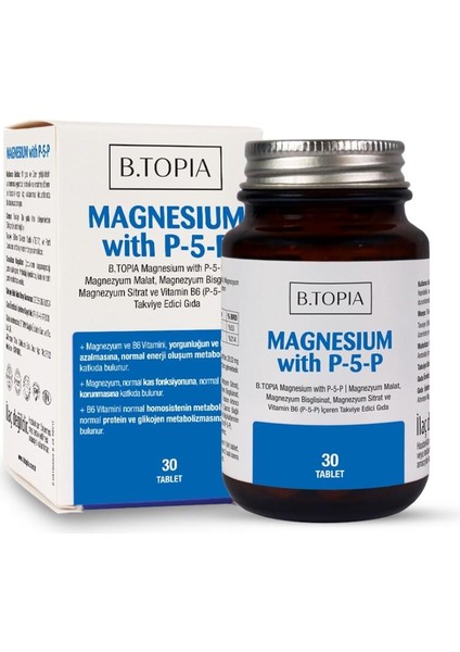 Magnesium With P-5-P 30 Tablet 2'li Set