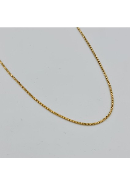 Gold 1 mm 70 cm Klasik Zincir