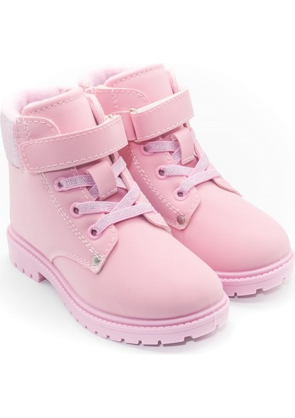 KU&PA SHOES Çocuk Ayakkabı Pembe Bot