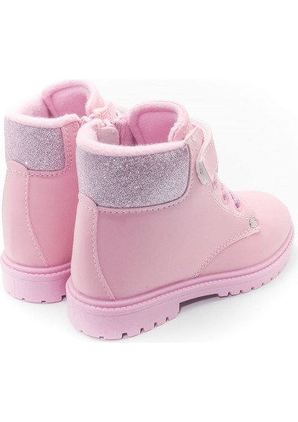 KU&PA SHOES Çocuk Ayakkabı Pembe Bot