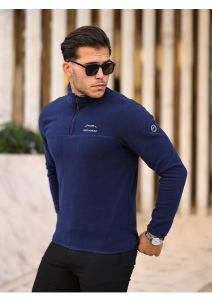 Yarım Fermuar Erkek Polar Kışlık Polar Anti-Pilling fiyatları